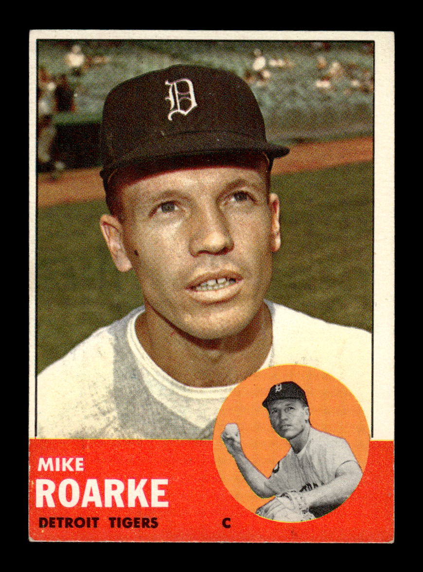 1963 Topps #224 Mike Roarke Excellent HOF-10003013