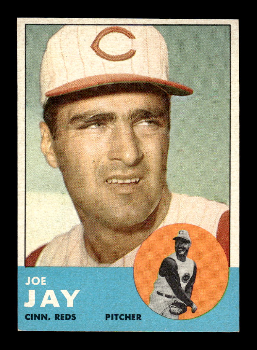 1963 Topps #225 Joe Jay Excellent HOF-10003014