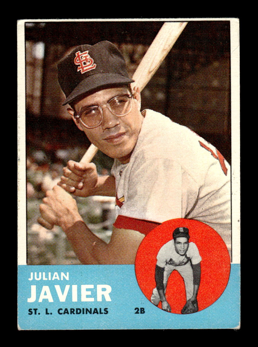 1963 Topps #226 Julian Javier Excellent HOF-10003015