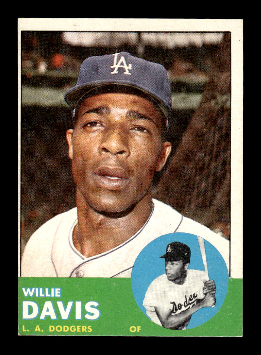 1963 Topps #229 Willie Davis Excellent HOF-10003017