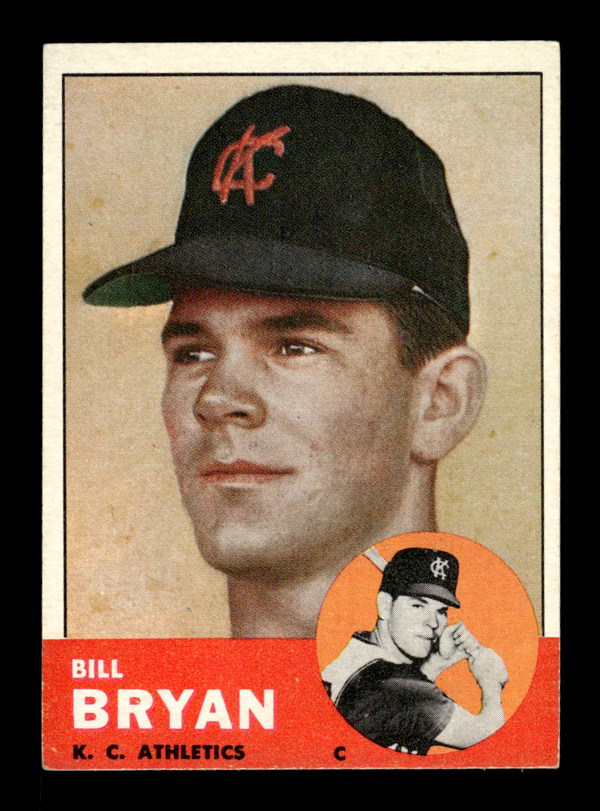 1963 Topps #236 Bill Bryan Excellent HOF-10003023
