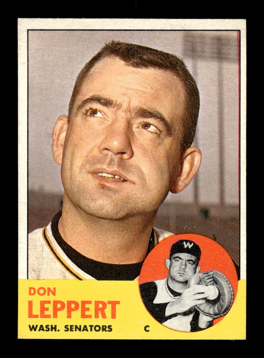 1963 Topps #243 Don Leppert Excellent HOF-10003028