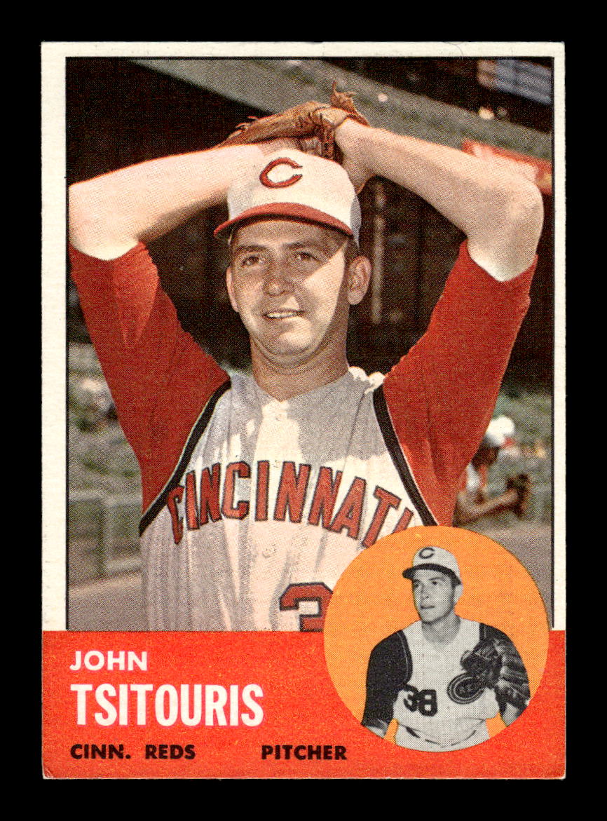 1963 Topps #244 John Tsitouris Excellent HOF-10003029