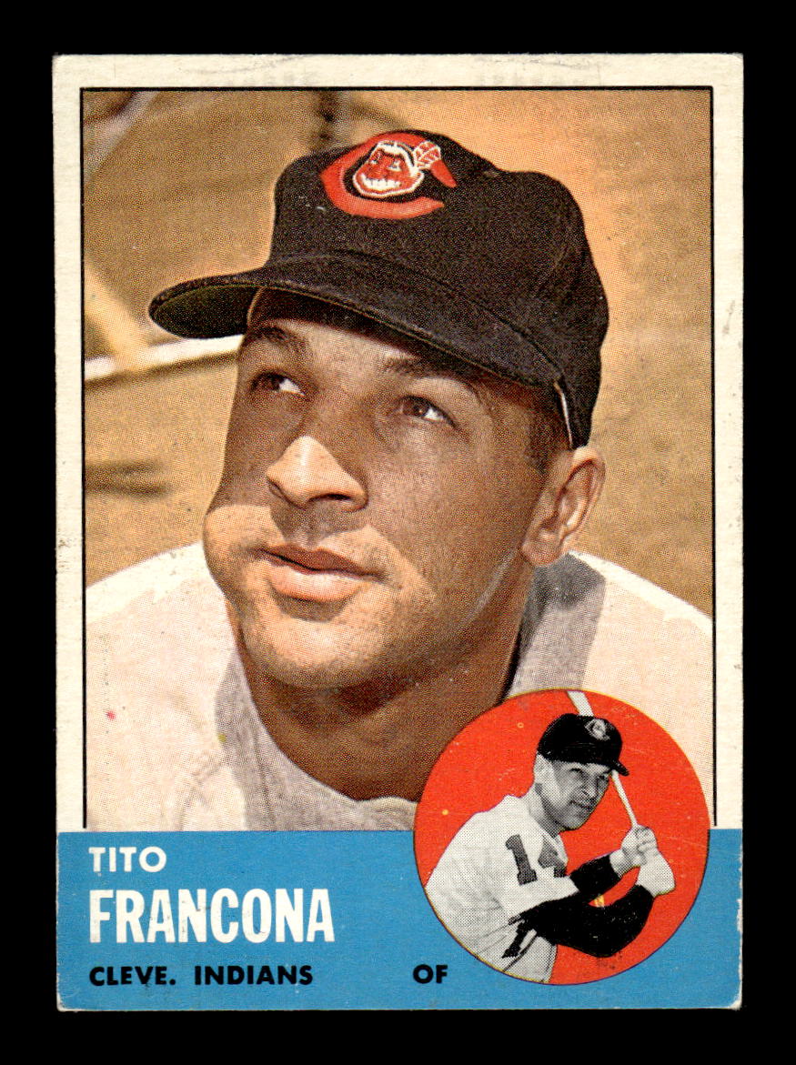 1963 Topps #248 Tito Francona Excellent HOF-10003031