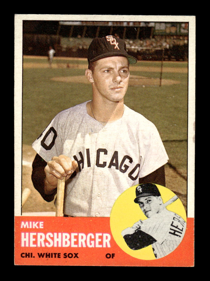1963 Topps #254 Mike Hershberger Excellent HOF-10003035