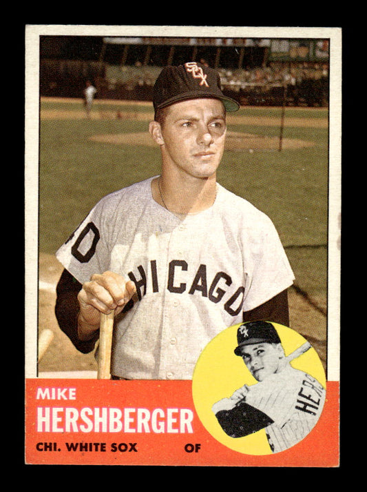 1963 Topps #254 Mike Hershberger Excellent HOF-10003035
