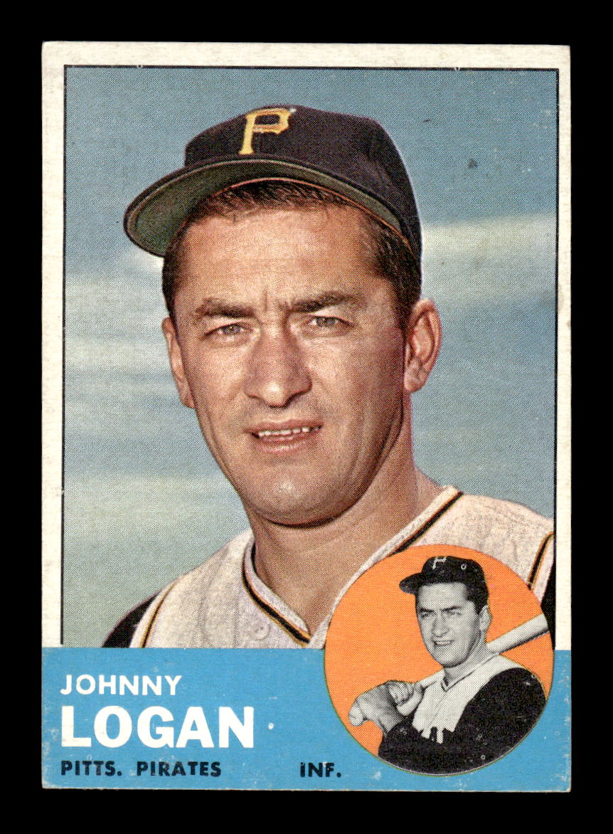 1963 Topps #259 Johnny Logan Excellent HOF-10003040