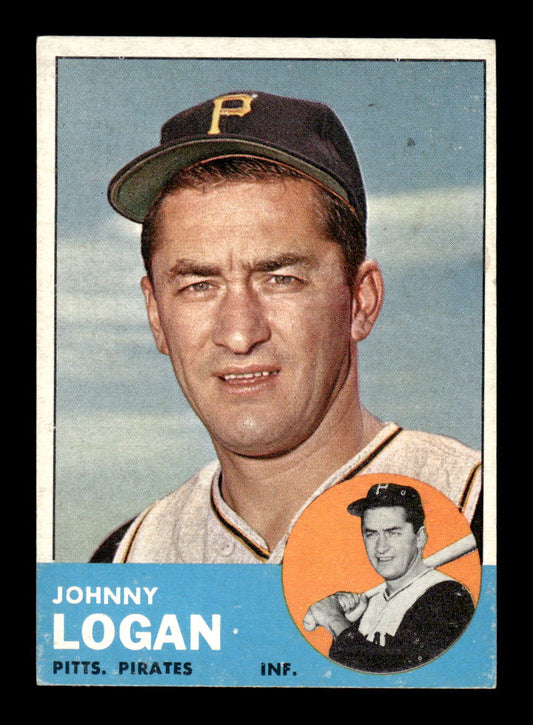 1963 Topps #259 Johnny Logan Excellent HOF-10003040