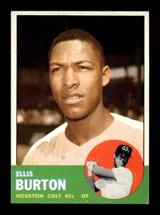 1963 Topps #262 Ellis Burton Excellent HOF-10003043