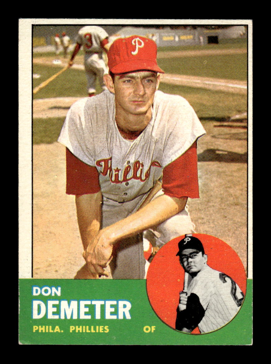 1963 Topps #268 Don Demeter Excellent HOF-10003049