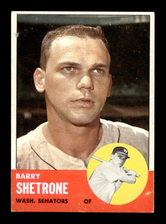 1963 Topps #276 Barry Shetrone Excellent HOF-10003055