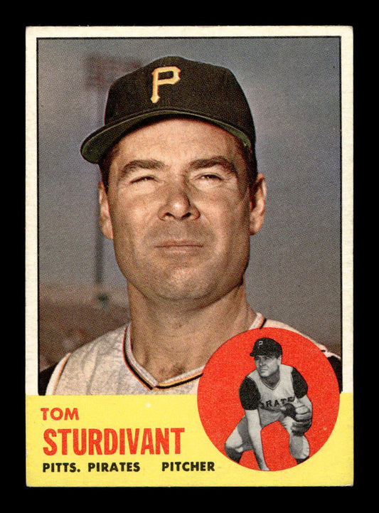1963 Topps #281 Tom Sturdivant Excellent HOF-10003060