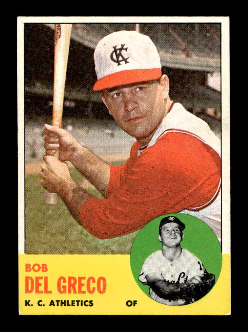 1963 Topps #282 Bob Del Greco Excellent HOF-10003061