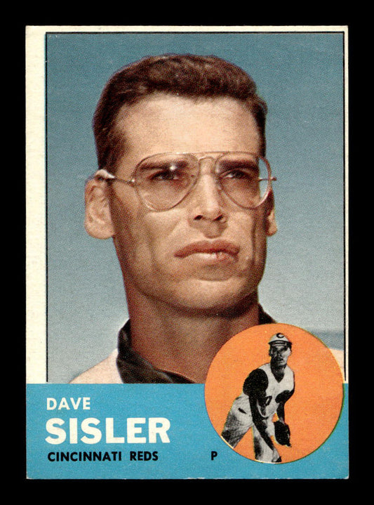1963 Topps #284 Dave Sisler Very Good (mk) HOF-10003063