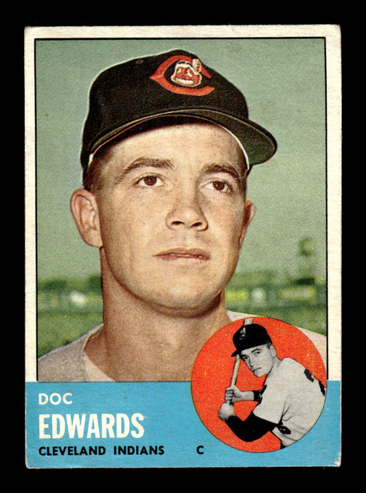 1963 Topps #296 Doc Edwards Excellent HOF-10003074