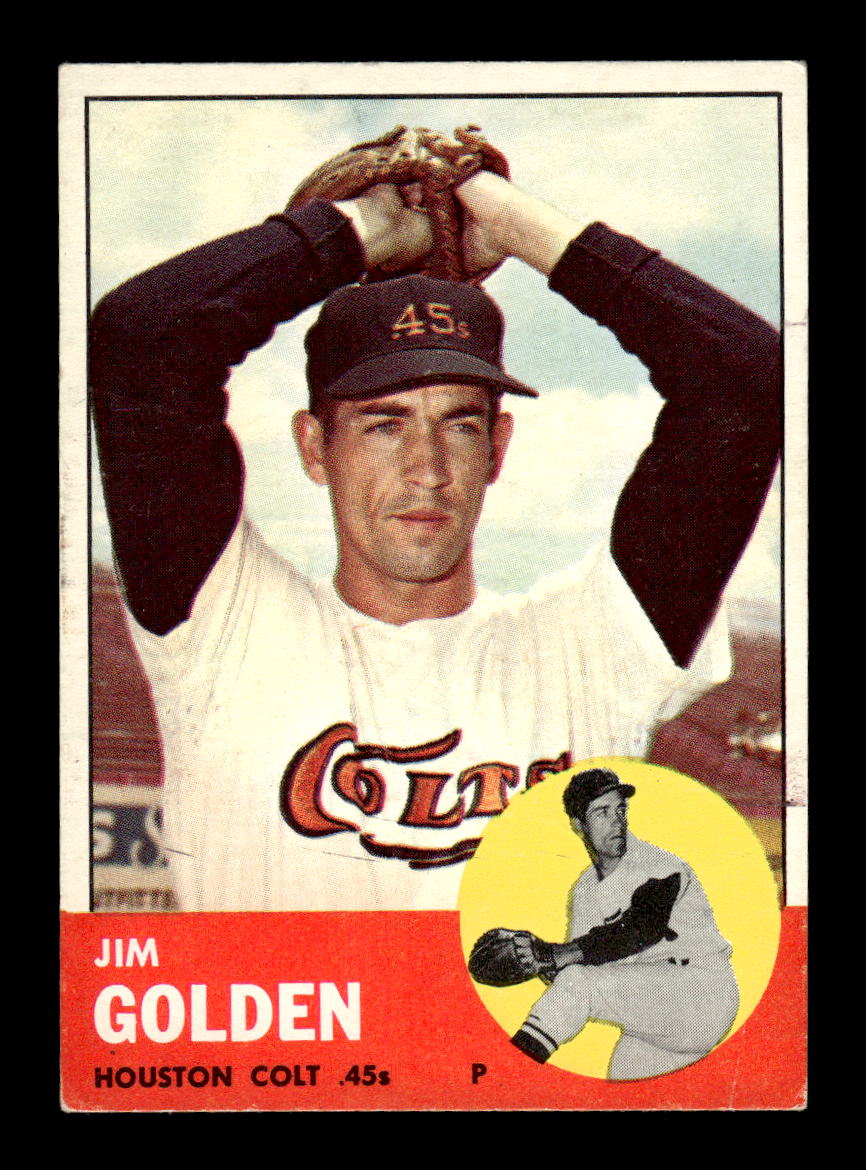 1963 Topps #297 Jim Golden Excellent HOF-10003075