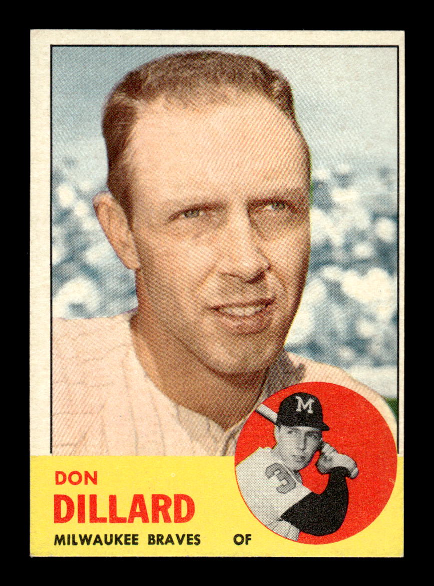 1963 Topps #298 Don Dillard Excellent HOF-10003076