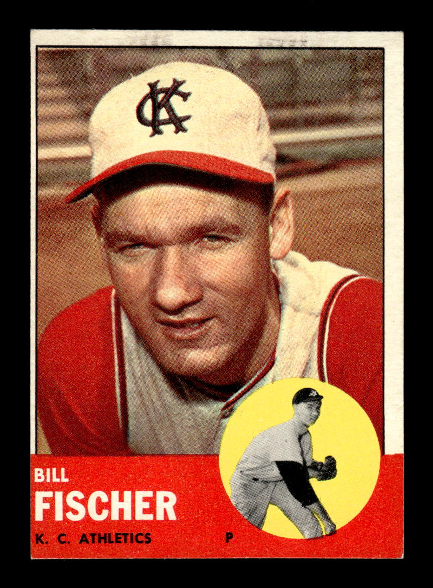 1963 Topps #301 Bill Fischer Excellent HOF-10003077