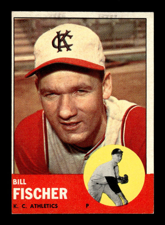 1963 Topps #301 Bill Fischer Excellent HOF-10003077