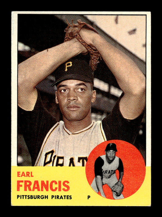 1963 Topps #303 Earl Francis Excellent HOF-10003078