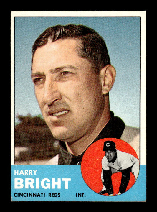 1963 Topps #304 Harry Bright Excellent HOF-10003079