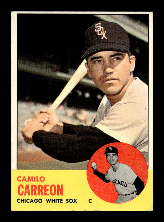 1963 Topps #308 Camilo Carreon Excellent HOF-10003083