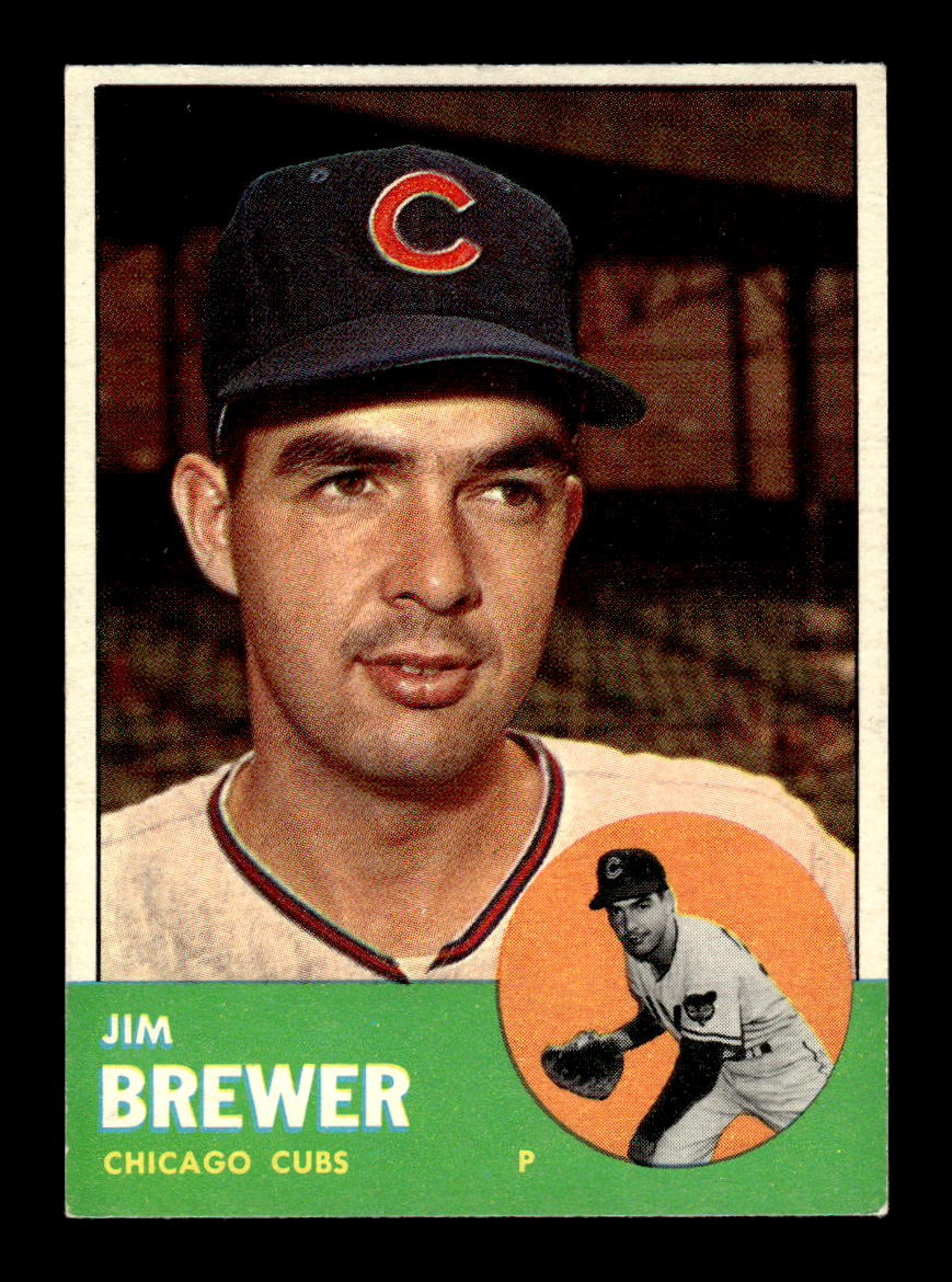 1963 Topps #309 Jim Brewer Excellent HOF-10003084