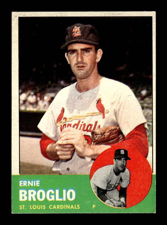 1963 Topps #313 Ernie Broglio Excellent HOF-10003087
