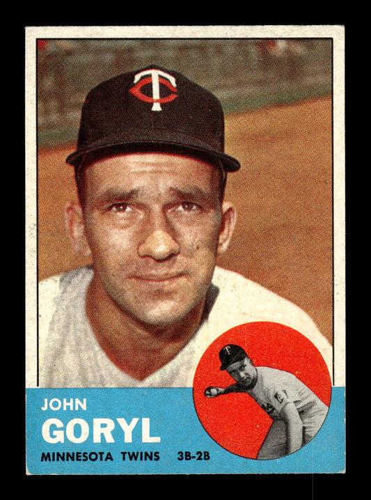1963 Topps #314 John Goryl Excellent HOF-10003088