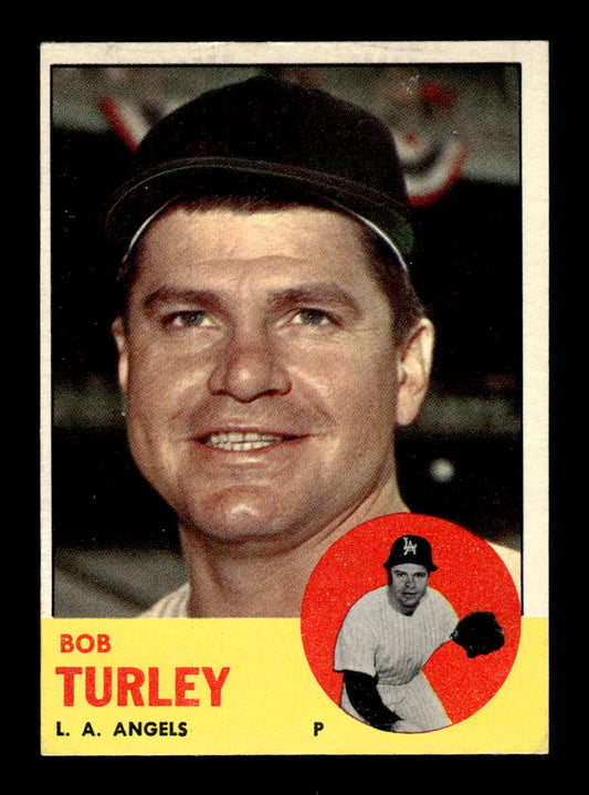 1963 Topps #322 Bob Turley Excellent HOF-10003094