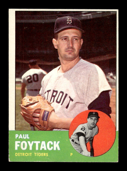 1963 Topps #327 Paul Foytack Excellent HOF-10003098