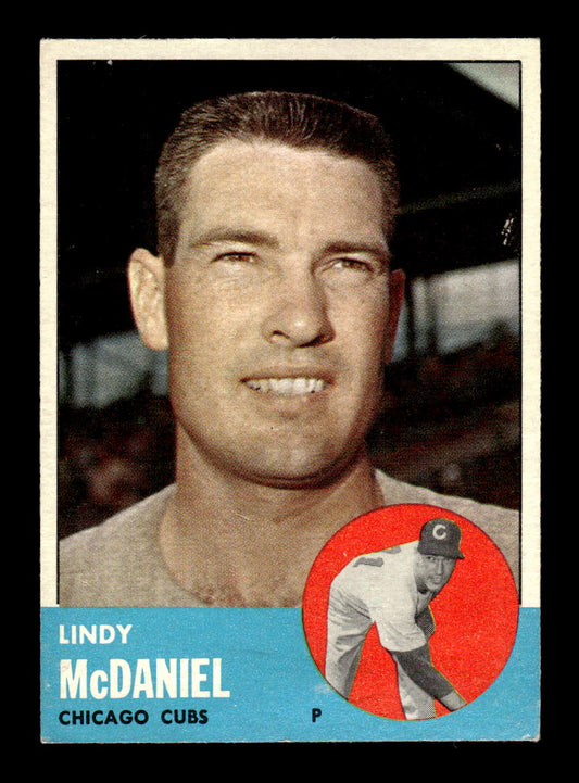 1963 Topps #329 Lindy McDaniel Excellent HOF-10003100