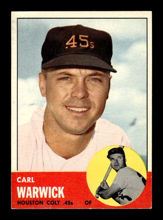 1963 Topps #333 Carl Warwick Excellent HOF-10003104