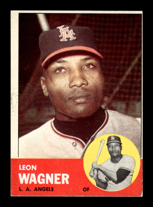 1963 Topps #335 Leon Wagner Excellent HOF-10003106