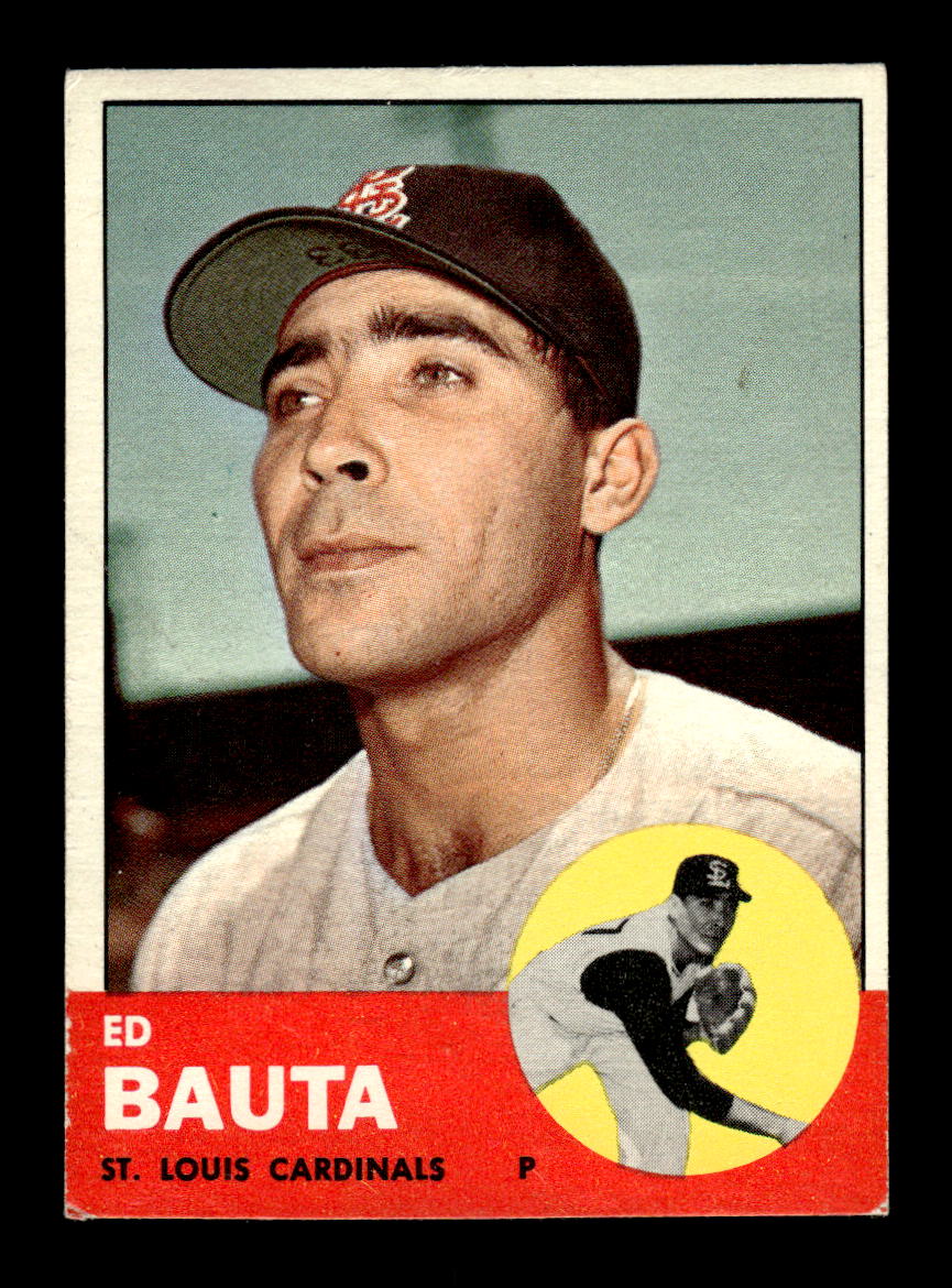 1963 Topps #336 Ed Bauta Excellent HOF-10003107