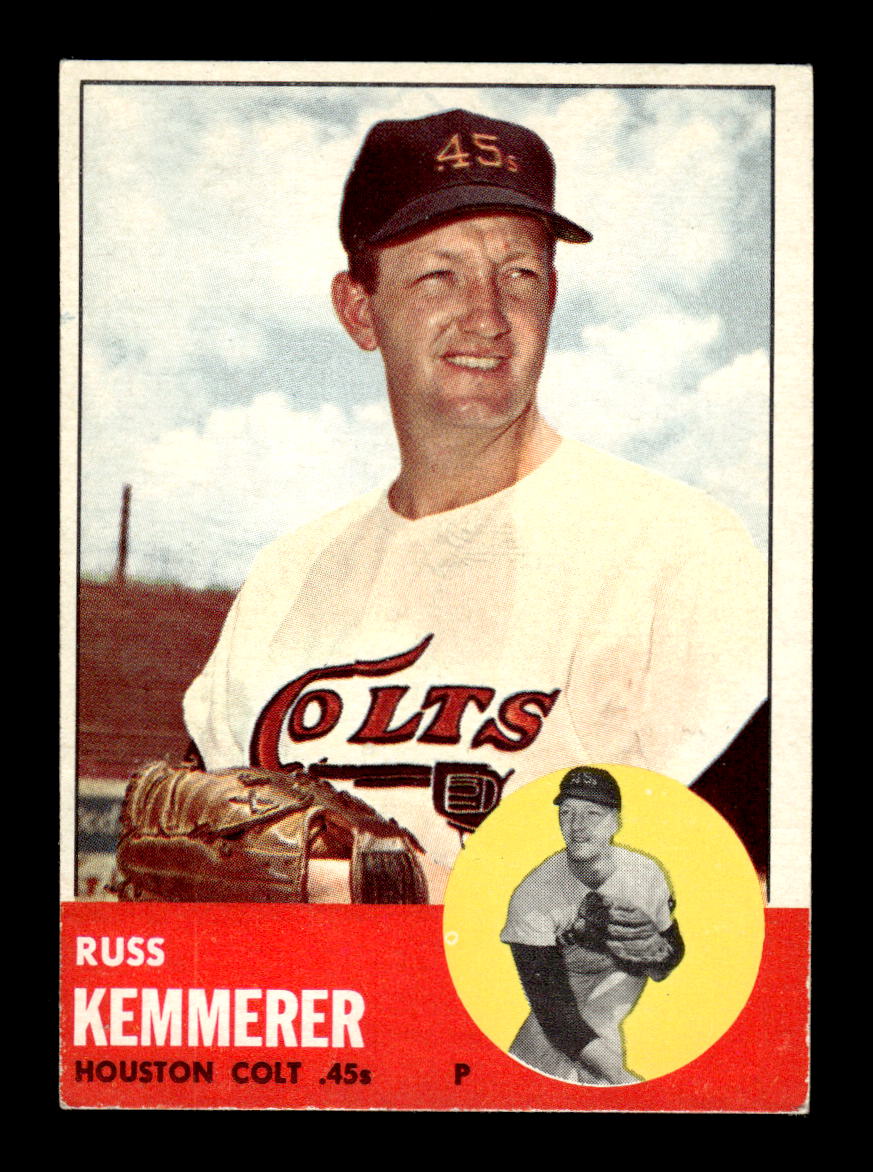 1963 Topps #338 Russ Kemmerer Excellent HOF-10003108