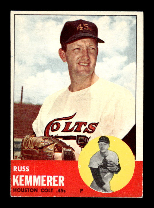 1963 Topps #338 Russ Kemmerer Excellent HOF-10003108
