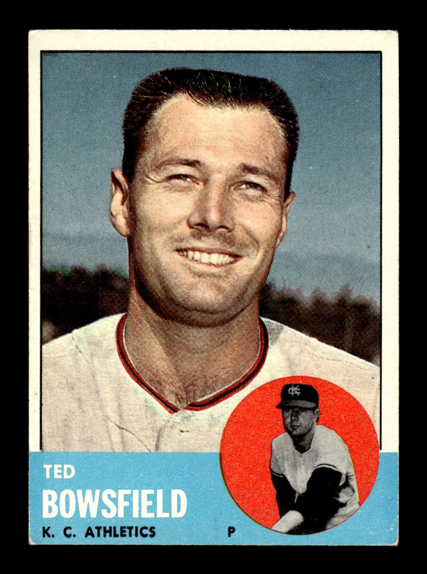 1963 Topps #339 Ted Bowsfield Excellent HOF-10003109