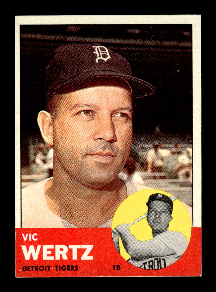 1963 Topps #348 Vic Wertz Excellent HOF-10003115