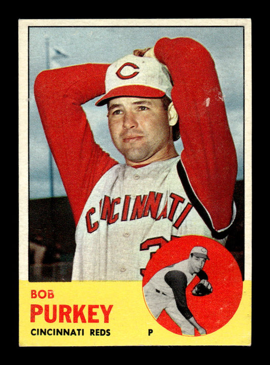 1963 Topps #350 Bob Purkey Excellent HOF-10003117