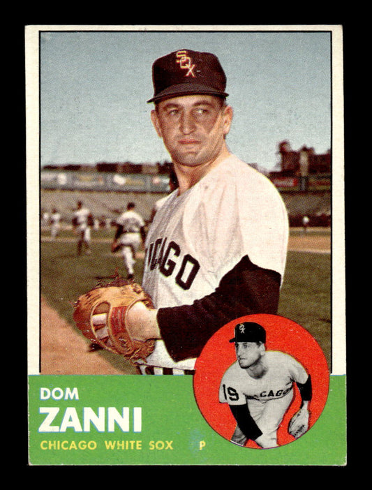 1963 Topps #354 Dom Zanni Excellent HOF-10003120