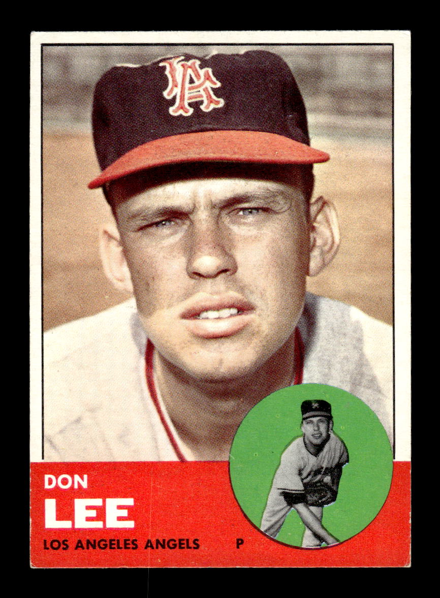 1963 Topps #372 Don Lee Excellent HOF-10003133