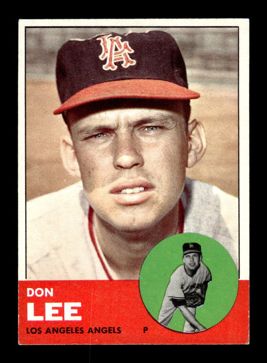 1963 Topps #372 Don Lee Excellent HOF-10003133