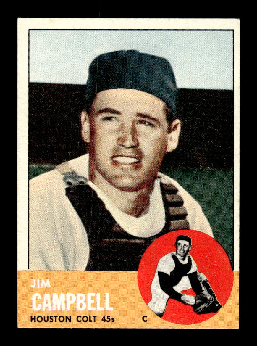 1963 Topps #373 Jim Campbell Excellent HOF-10003134