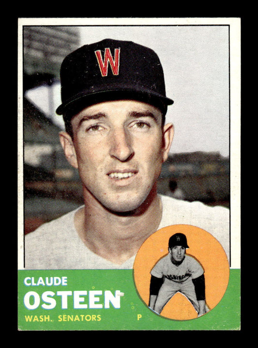 1963 Topps #374 Claude Osteen Excellent HOF-10003135