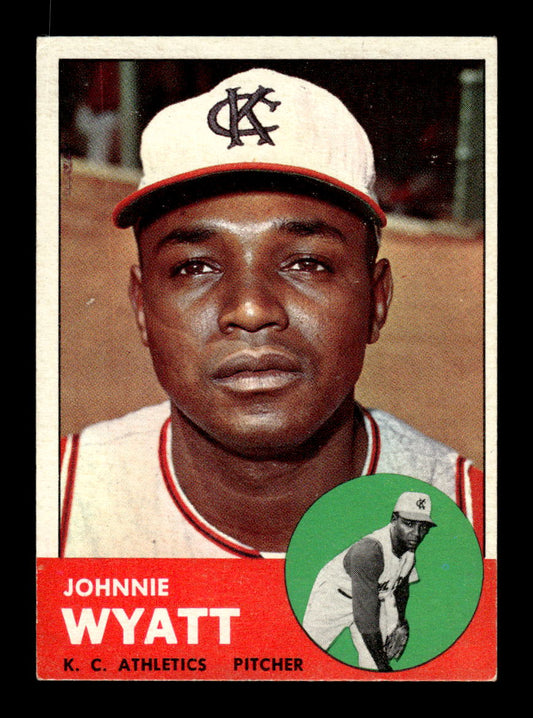 1963 Topps #376 Johnnie Wyatt Excellent HOF-10003137