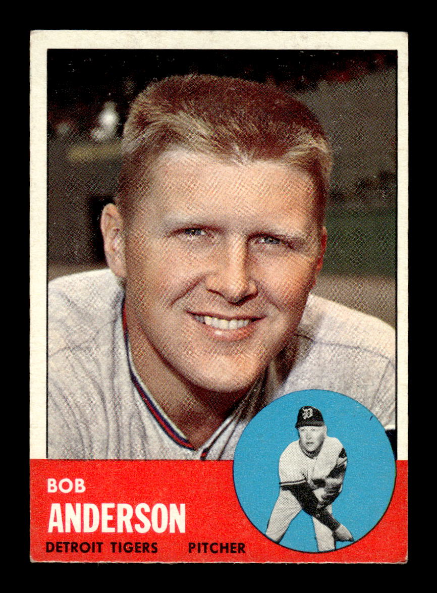 1963 Topps #379 Bob Anderson Excellent HOF-10003139