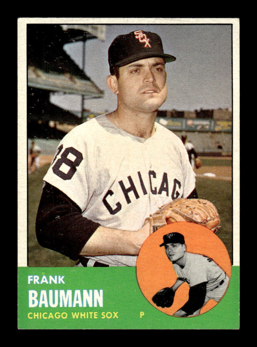 1963 Topps #381 Frank Baumann Excellent HOF-10003140