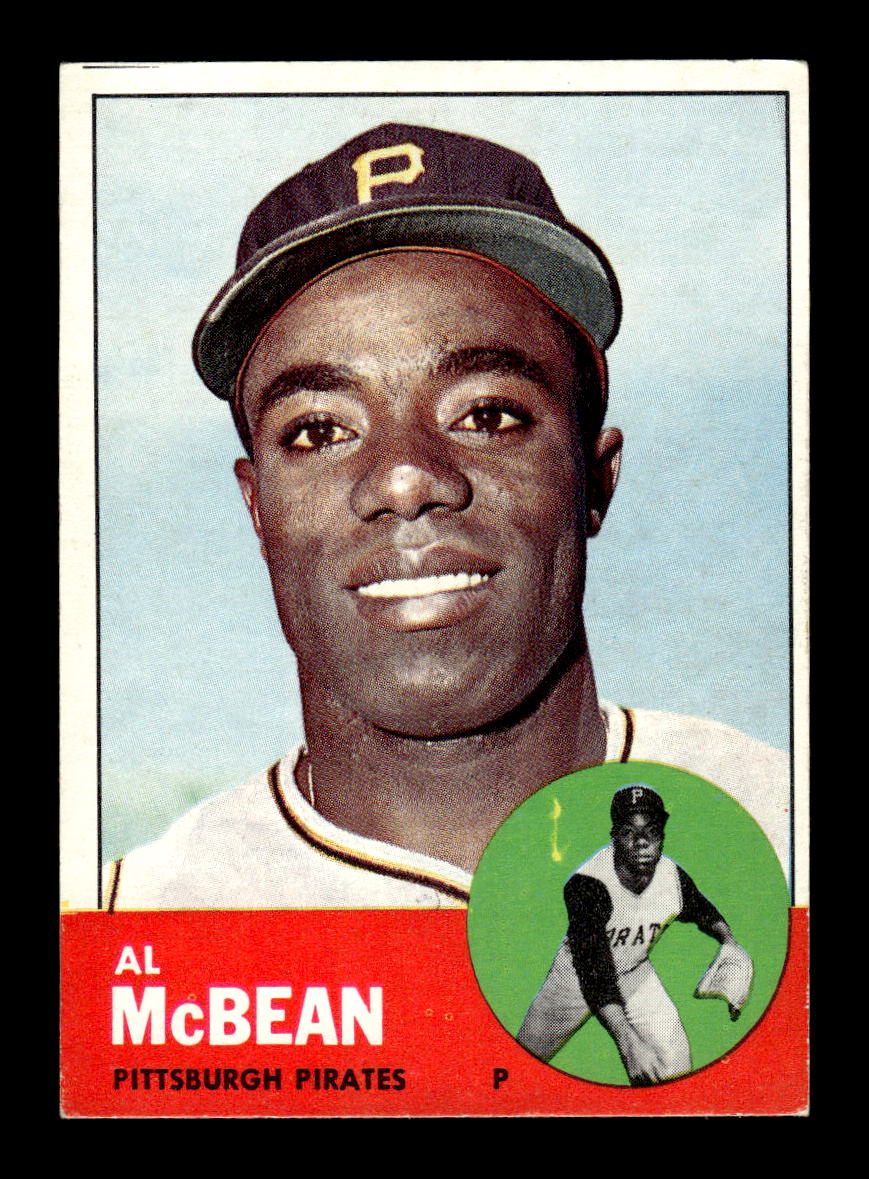 1963 Topps #387 Al McBean Excellent HOF-10003144