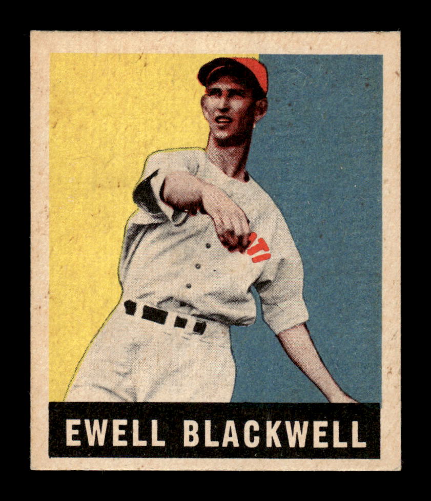 1948-49 Leaf #39 Ewell Blackwell Excellent HOF-10003154